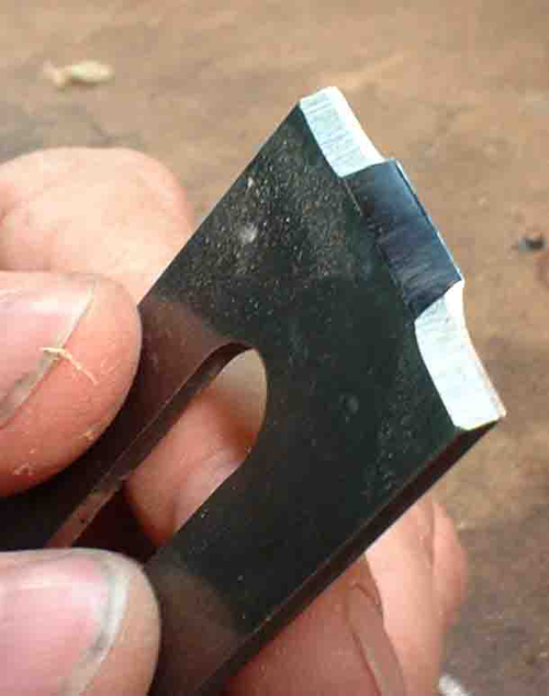 Frank Stetzer’s Plane Iron for Grooved Plane